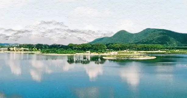 low angle shot facade white modern building blue clear sky 4